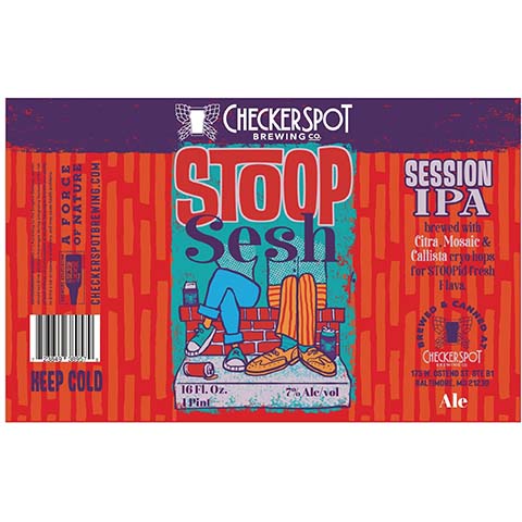 Checkerspot Stoop Sesh Session IPA