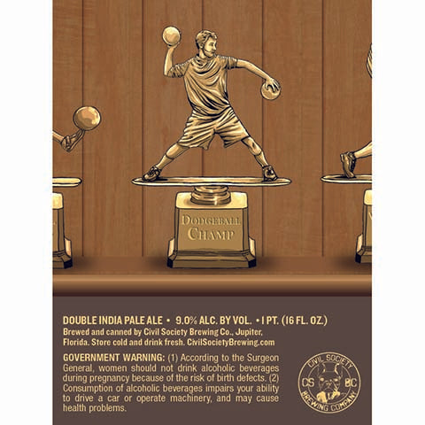 Civil Society Dodgeball Champ DIPA