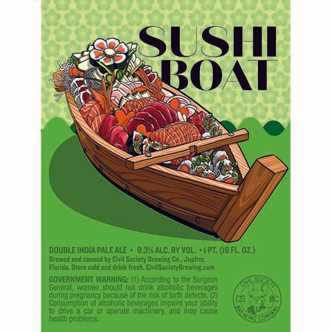 Civil Society Sushi Boat DIPA