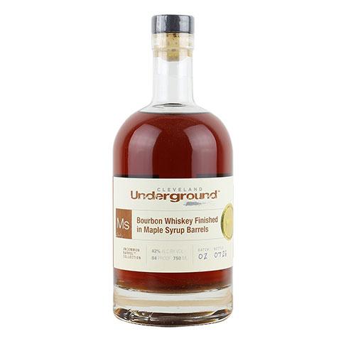 Cleveland Underground Maple Syrup Barrels Finish Bourbon Whiskey