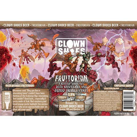 Clown Shoes Fruitorian Sour Ale