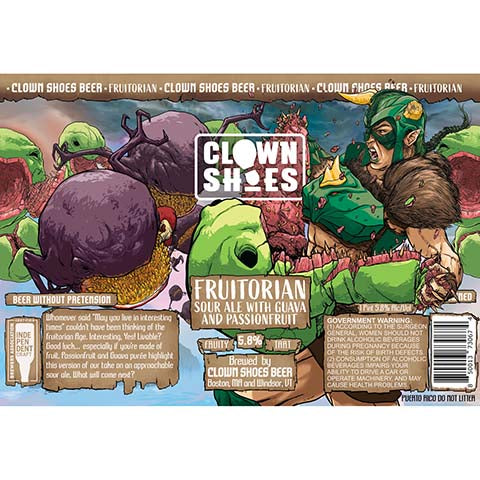Clown Shoes Fruitorian Sour Ale (Guava and Passionfruit)