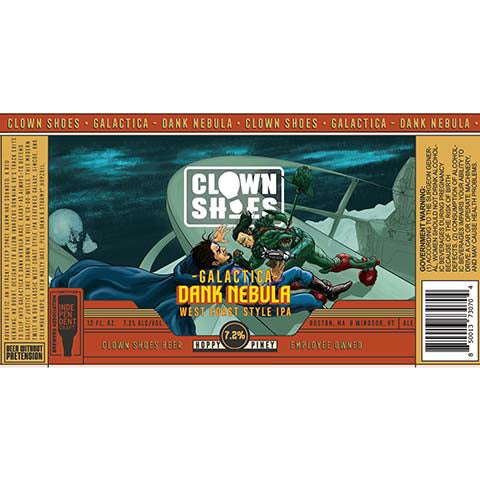 Clown Shoes Galactica: Dank Nebula IPA