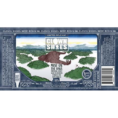 Clown Shoes Mist On The Oaks Imperial Stout