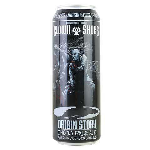 Clown Shoes Origin Story Barrel Aged IPA