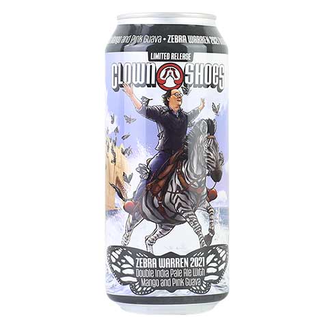Clown Shoes Zebra Warren 2021 Double IPA