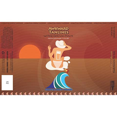 Coastal Awkward Tanlines Vienna Lager