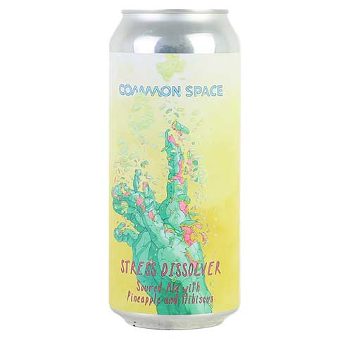 Common Space Stress Dissolver Sour Ale (Pineapple and Hibiscus)