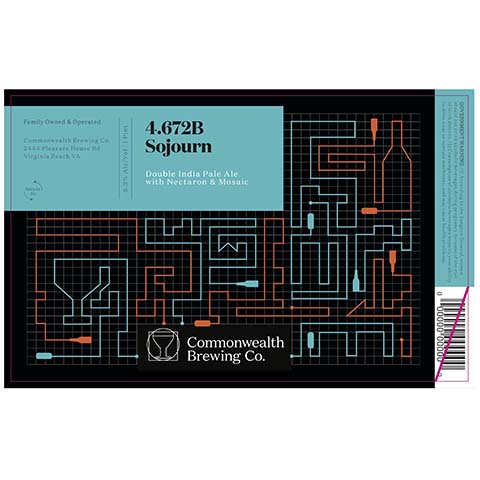 Commonwealth 4.672B Sojourn DIPA