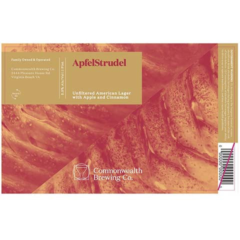 Commonwealth Apfelstrudel Lager