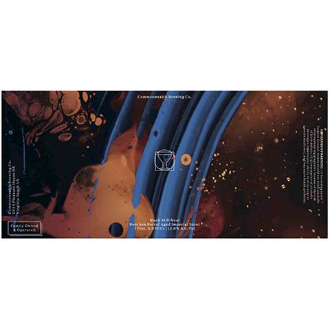 Commonwealth Black Still Neat Barrel Aged Imperial Stout