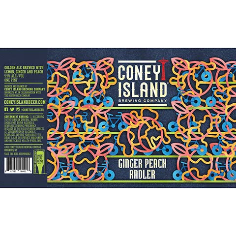 Coney Island Ginger Peach Radler