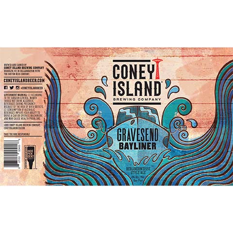 Coney Island Gravesend Bayliner Berliner Weisse Ale