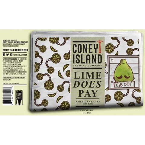 Coney Island Lime Does Pay Lager