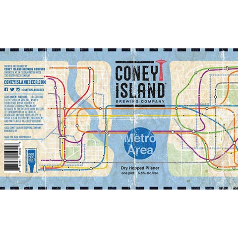 Coney Island Metro Area Dry Hopped Pilsner