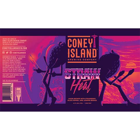 Coney Island Straw Heat Lager
