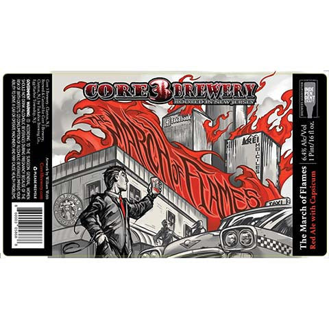 Core3 The March Of Flames Red Ale