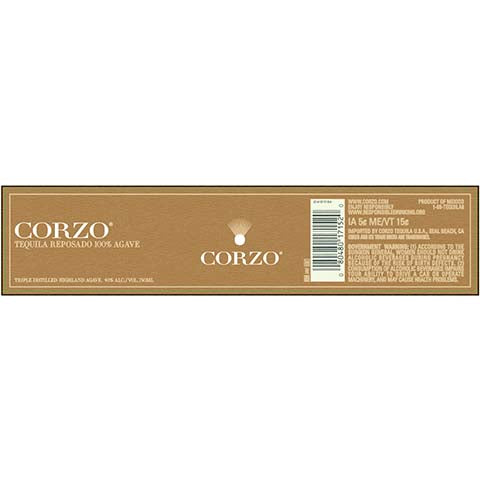 Corzo Tequila Reposado