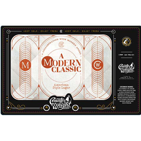 Counter Weight A Modern Classic Lager