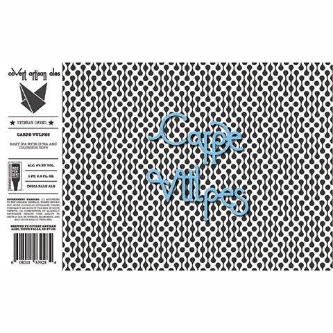 Covert Artisan Carpe Vulpes Hazy IPA