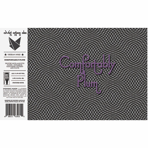 Covert Artisan Comfortably Plum Fruited Sour Ale