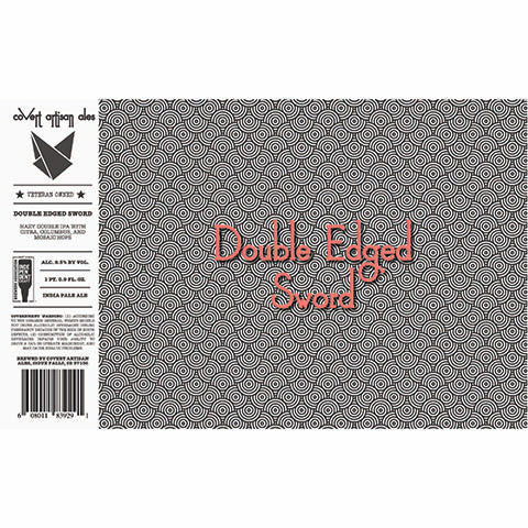 Covert Artisan Double Edge Sword Hazy DIPA