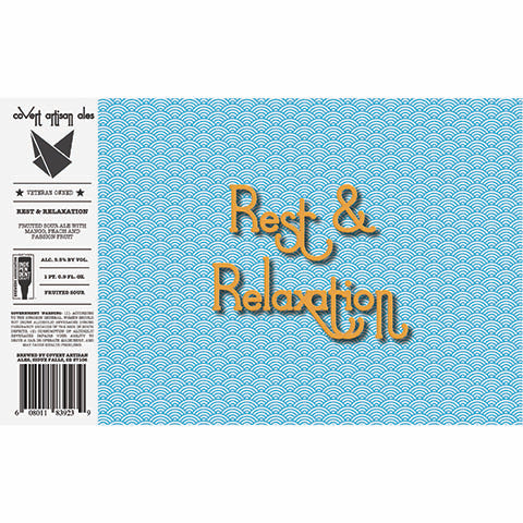 Covert Artisan Rest & Relaxation Fruited Sour Ale