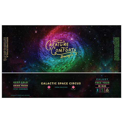 Creature Comforts Galactic Space Circus IPA