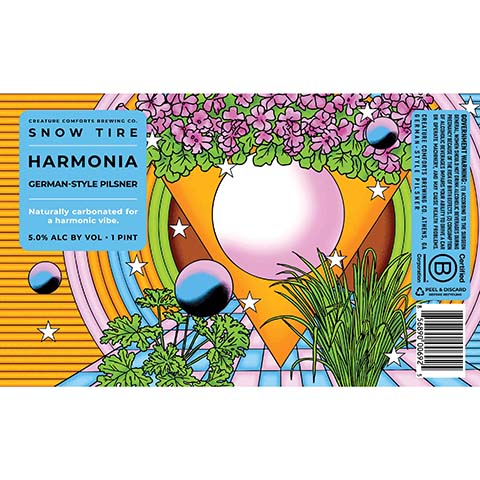 Creature Comforts Harmonia Pilsner