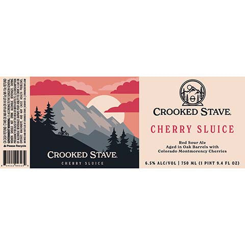 Crooked Stave Cherry Sluice Red Sour Ale