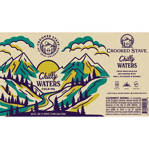 Crooked Stave Chilly Waters Cold IPA