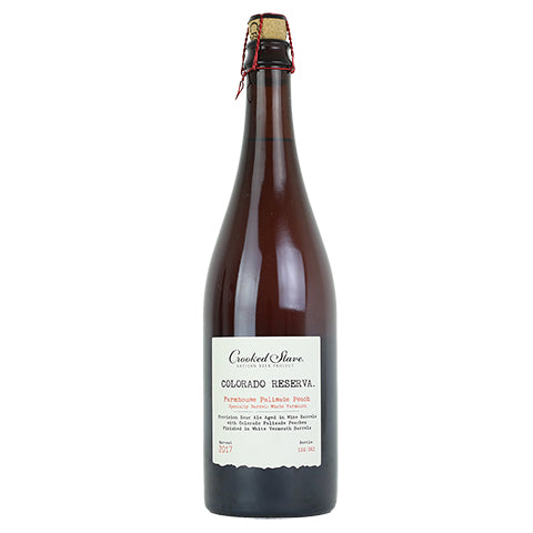 Crooked Stave Colorado Reserva Palisade Peach (White Vermouth Barrel) Harvest 2017