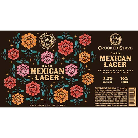 Crooked Stave Dark Mexican Lager – CraftShack - Buy craft beer online.