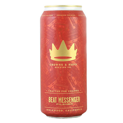 Crowns & Hops Beat Messenger Pilsner