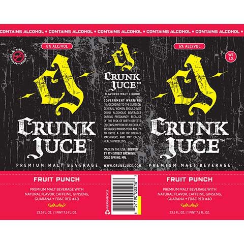Crunk Juce Fruit Punch