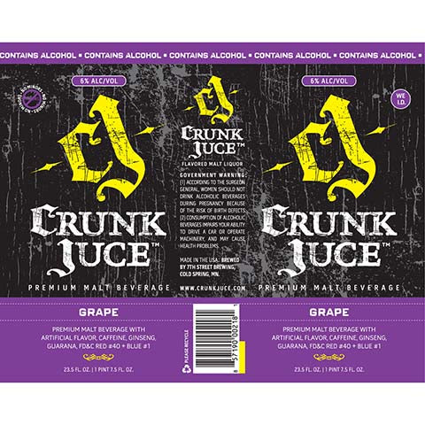 Crunk Juce Grape