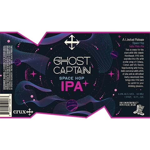 Crux Ghost Captain Space Hop IPA