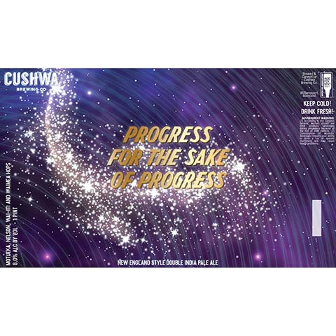 Cushwa Progress For The Sake Of Progress DIPA