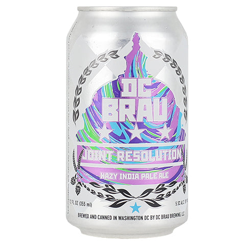 DC Brau Joint Resolution Hazy IPA