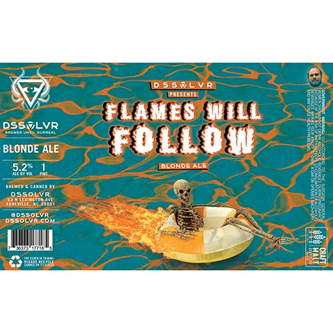 DSSOLVR Flames Will Follow Blonde Ale