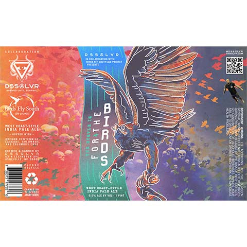 DSSOLVR The Hustle is for the Birds IPA