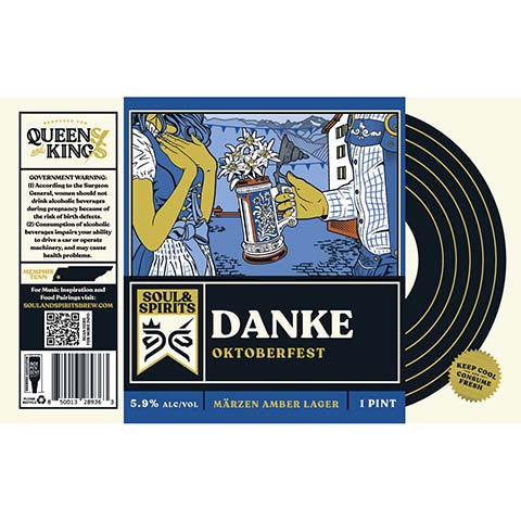 Soul & Spirits Danke Oktoberfest Amber Lager