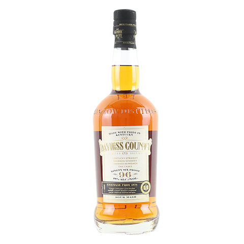 Daviess County Limited Edition Sour Mash Kentucky Straight Bourbon Whiskey