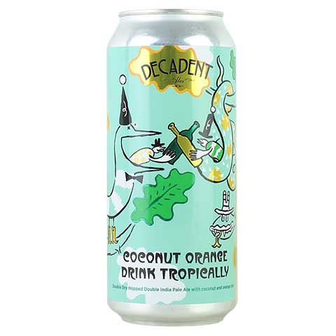 Decadent Coconut Orange Drink Tropically DIPA+
