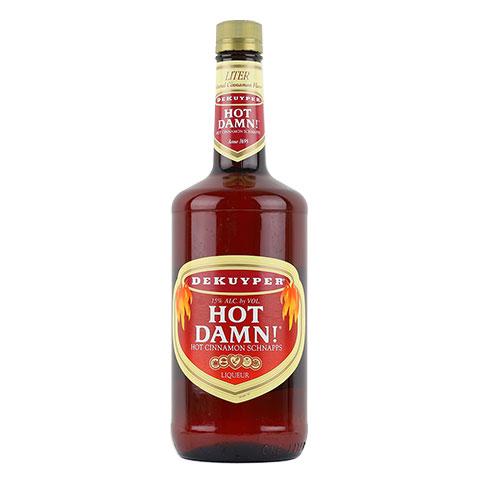 DeKuyper Hot Damn! Hot Cinnamon Schnapps Liqueur – Buy Liquor Online