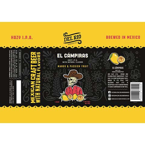 Del Rio El Campiras Hazy IPA