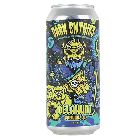 Delahunt Dark Entries Milk Sugar Stout with Vanilla Beans