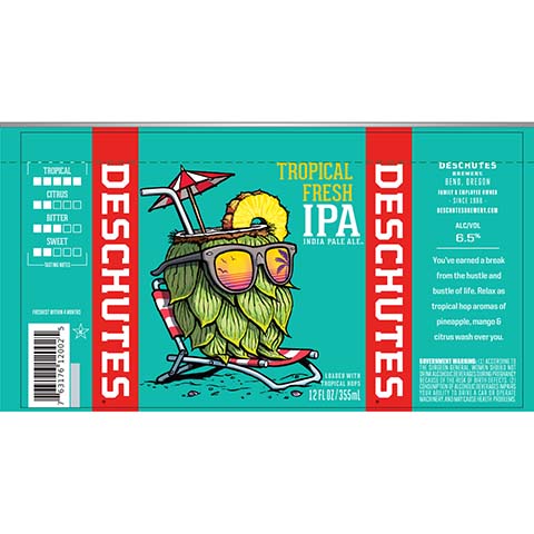 Deschutes Tropical Fresh IPA