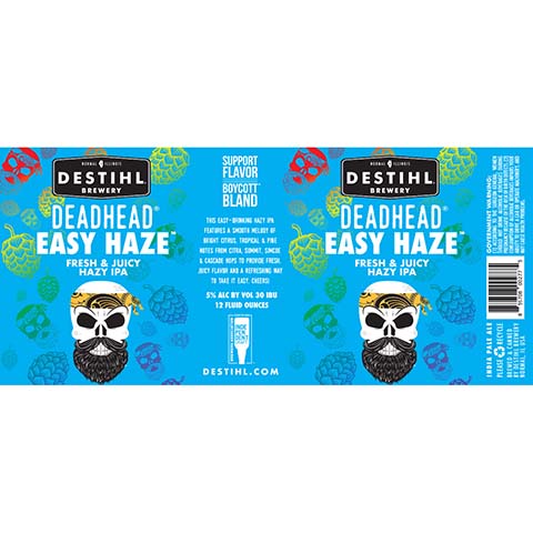 Destihl Deadhead Easy Haze Hazy IPA
