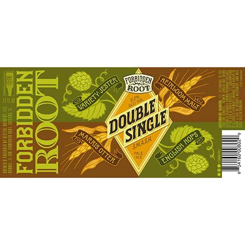 Destihl Forbidden Root Double Single Smash Pale Ale